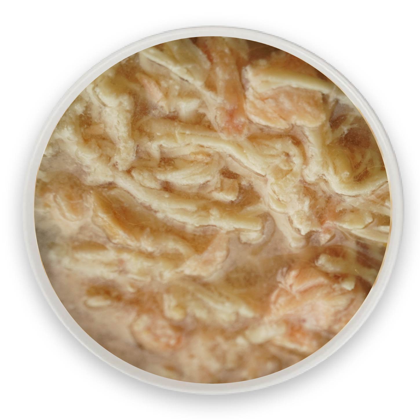 鸡肉丝三文鱼汤罐