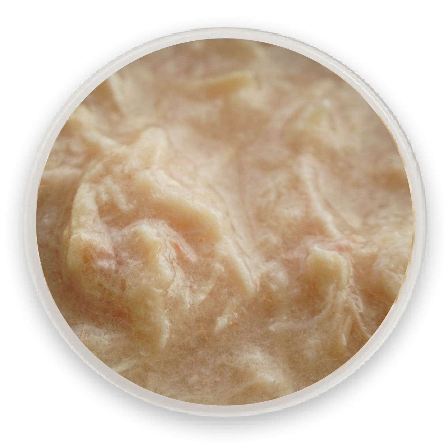 鸡肉丝金枪鱼汤罐